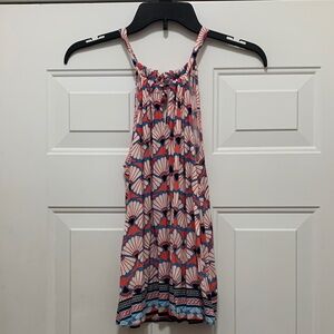4/$10 Crown & Ivy Multicolor Top Size Medium Petite